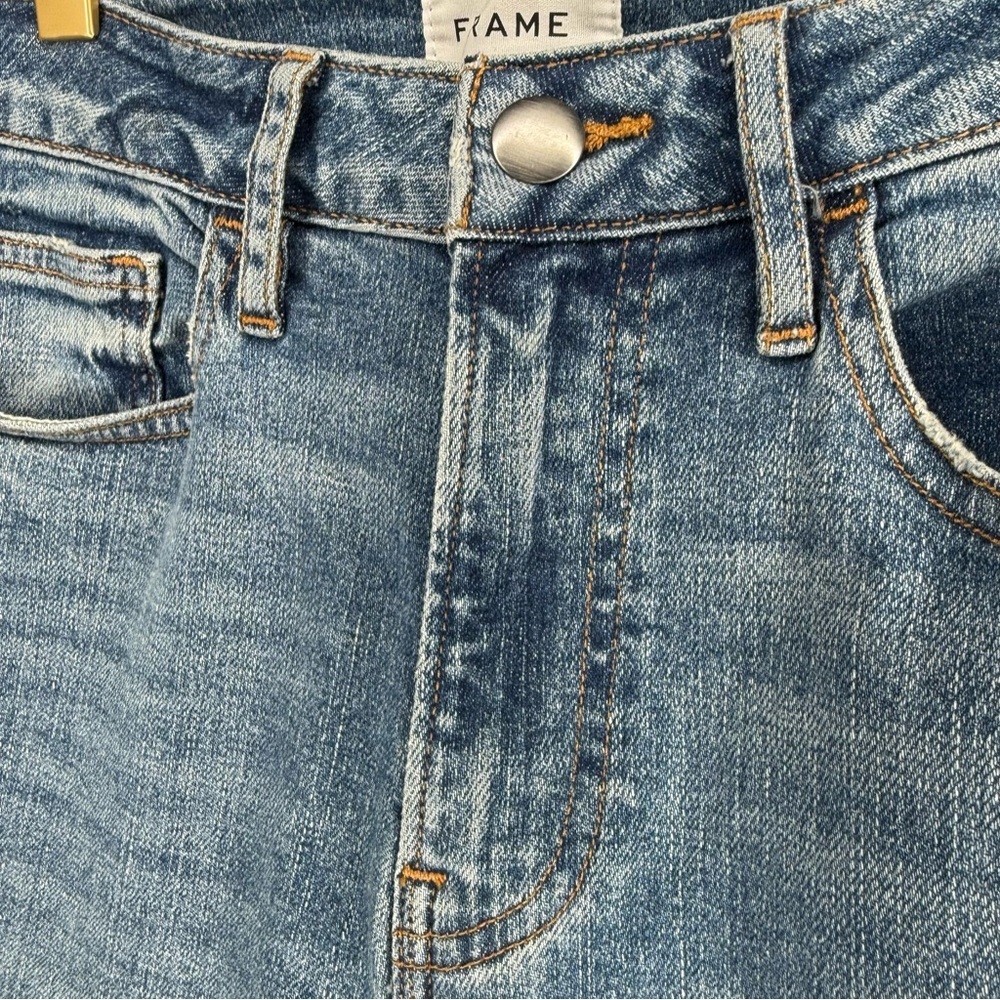 FRAME Le Crop Mini Boot Jeans – Bixby Wash – Size 27 – NWOT - Picture 9 of 13